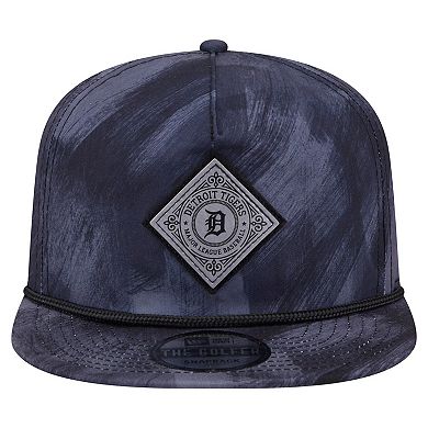 Men's New Era Navy Detroit Tigers Printed Golfer Snapback Hat