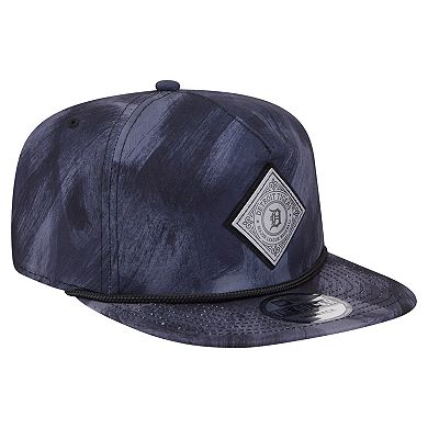 Men's New Era Navy Detroit Tigers Printed Golfer Snapback Hat