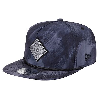 Men's New Era Navy Detroit Tigers Printed Golfer Snapback Hat