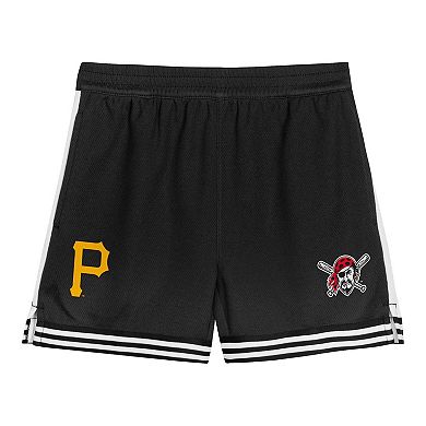 Toddler Gold/Black Pittsburgh Pirates Pinch Hitter Infielder T-Shirt & Shorts Set