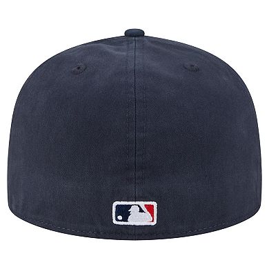 Men's New Era Navy Boston Red Sox Championship Side Flag A-Frame 59FIFTY Fitted Hat