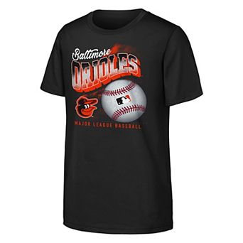 Youth Black Baltimore Orioles Outta Here T-Shirt