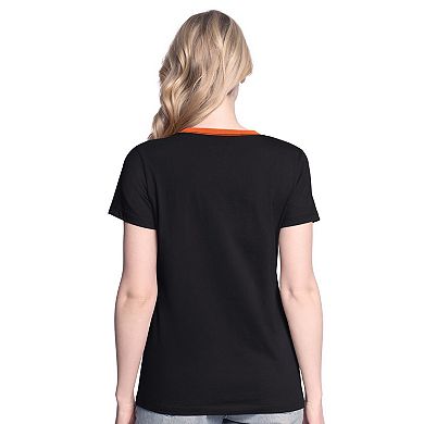 Women's�G-III 4Her by Carl Banks Black Baltimore Orioles Pitch T-Shirt
