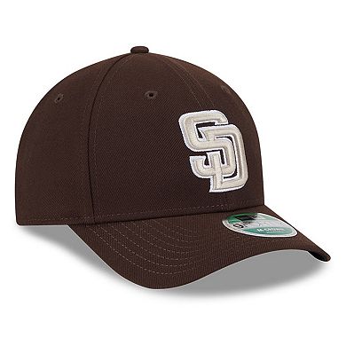 Men's New Era Brown San Diego Padres Player Replica 9FORTY Adjustable Hat