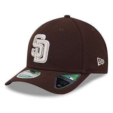 Men's New Era Brown San Diego Padres Player Replica 9FORTY Adjustable Hat