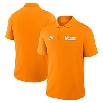 Men's Nike Tennessee Orange Tennessee Volunteers Primetime Victory Legacy Vault Logo Performance Polo