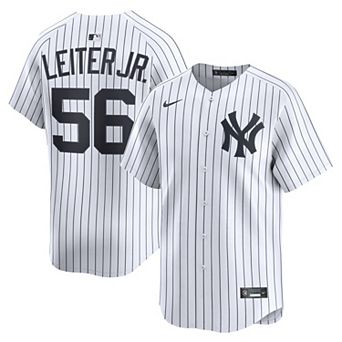 Men's Nike Mark Leiter Jr. White New York Yankees Home Limited Player Jersey