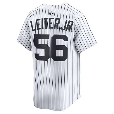 Men's Nike Mark Leiter Jr. White New York Yankees Home Limited Player Jersey
