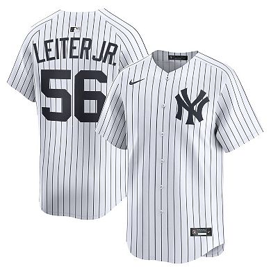 Men's Nike Mark Leiter Jr. White New York Yankees Home Limited Player Jersey