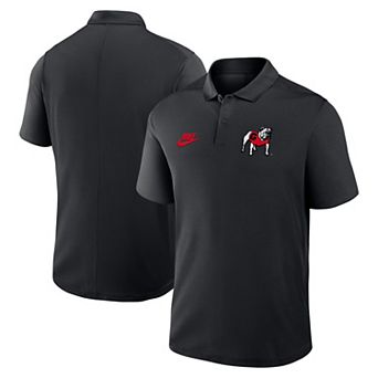Men's Nike Black Georgia Bulldogs Primetime Victory Legacy Vault Logo Performance Polo