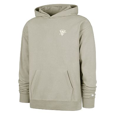 Men's '47 Gray Pittsburgh Penguins Foundation Pullover Hoodie