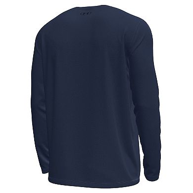 Men's Under Armour Navy Navy Midshipmen March Madness Unity Long Sleeve T-Shirt