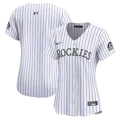 Women's Nike White Colorado Rockies Home Limited Jersey