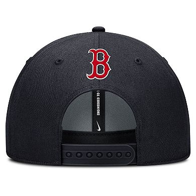 Men's Nike Navy Boston Red Sox Rise Gaberdine Adjustable Hat