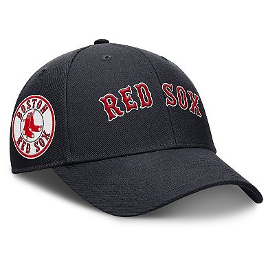 Men's Nike Navy Boston Red Sox Rise Gaberdine Adjustable Hat