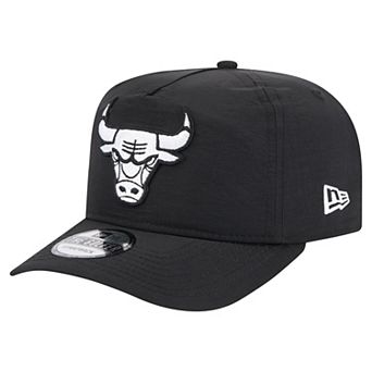 Men's New Era Black Chicago Bulls Injection Everyday Golfer Adjustable Hat