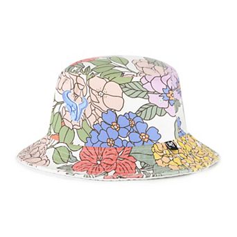 Women's '47 White Houston Texans Florentina Bucket Hat