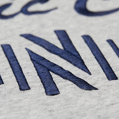 Men's Mitchell & Ness Heather Gray Nashville SC 2025 Jersey Hook Fleece Pullover Sweatshirt