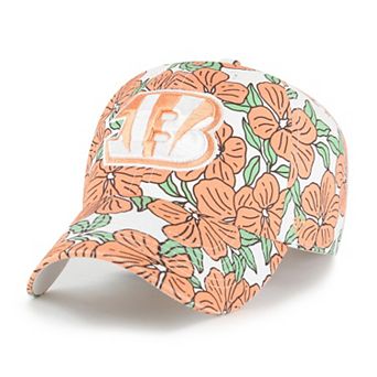 Women's '47 White Cincinnati Bengals Florentina Clean Up Adjustable Hat