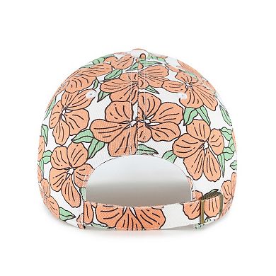 Women's '47 White Cincinnati Bengals Florentina Clean Up Adjustable Hat