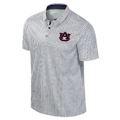 Men's Colosseum Navy Auburn Tigers Big & Tall Marty Rival Polo