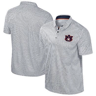Men's Colosseum Navy Auburn Tigers Big & Tall Marty Rival Polo