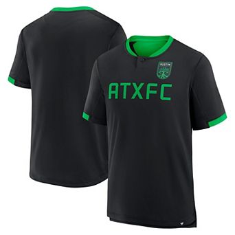 Men's Fanatics Black Austin FC Stoppage Time Striker T-Shirt