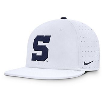 Men's Nike White Penn State Nittany Lions On-Field Dugout True Performance Fitted Hat