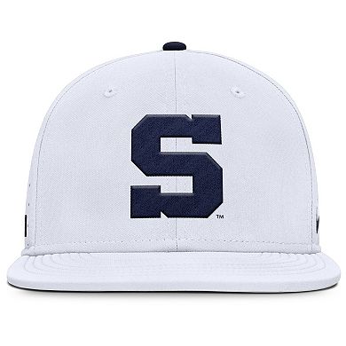 Men's Nike White Penn State Nittany Lions On-Field Dugout True Performance Fitted Hat