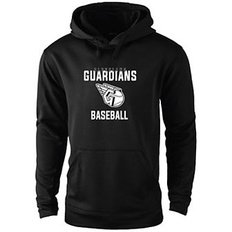 Men's Dunbrooke Black Cleveland Guardians Champion Pullover Hoodie