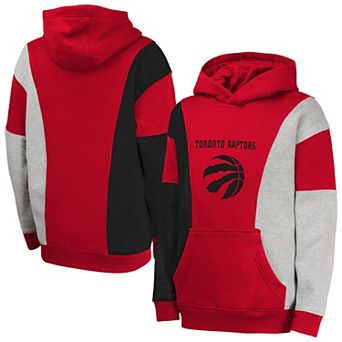 Youth Red Toronto Raptors Ace In the Hole Pullover Hoodie
