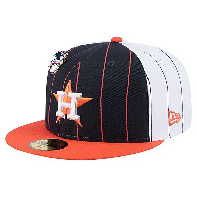 Men's New Era Navy Houston Astros Pinstripe 59FIFTY Fitted Hat