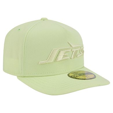 Men's New Era Green New York Jets Color Pack A-Frame 59FIFTY Fitted Hat