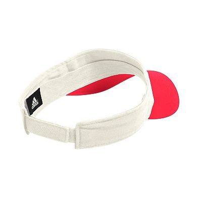 Unisex adidas White NC State Wolfpack Dugout Adjustable Visor