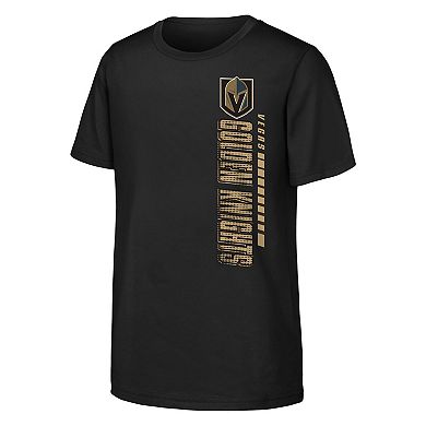 Youth Black Vegas Golden Knights Atmosphere T-Shirt