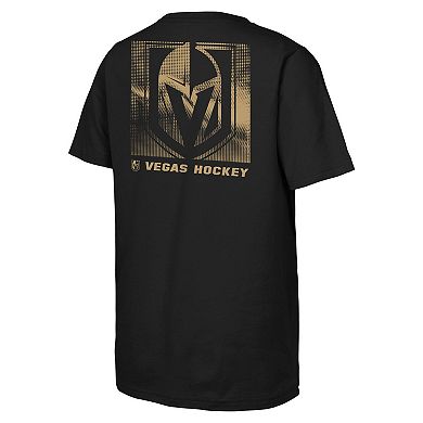 Youth Black Vegas Golden Knights Atmosphere T-Shirt