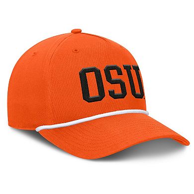 Men's Fanatics Orange Oregon State Beavers Foul Ball Rope Adjustable Hat