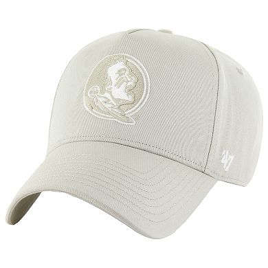 Men's '47 Cream Florida State Seminoles Foundation Offside Adjustable Hat