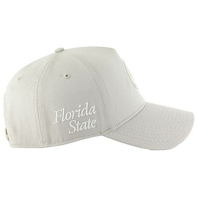 Men's '47 Cream Florida State Seminoles Foundation Offside Adjustable Hat