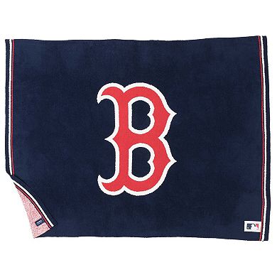 "Barefoot Dreams Boston Red Sox 54"" x 72"" CozyChic Throw Blanket"