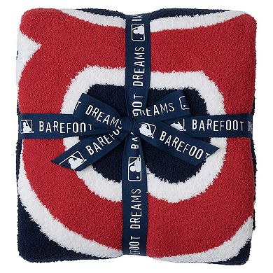 "Barefoot Dreams Boston Red Sox 54"" x 72"" CozyChic Throw Blanket"