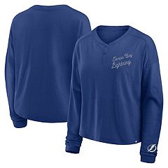 売れ筋商品|||ニューエラ カットソー トップス レディース Women's Blue Tampa Bay Lightning Game Day Rhine Studs T-Shirt Blue Womens Tampa Bay Lightning Shirts | Kohl's