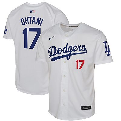 Youth Nike Shohei Ohtani White Los Angeles Dodgers Home Limited
