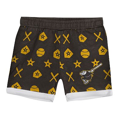 Infant Brown San Diego Padres On Deck 2-Piece Diaper Cover Set