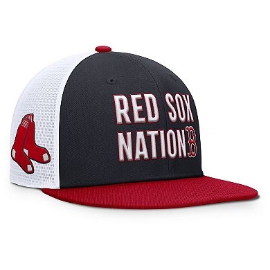 Men's Nike Navy Boston Red Sox Pro Trucker Snapback Hat