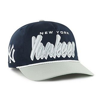 Men's '47 Navy New York Yankees Dropshadow Rope Hitch Adjustable Hat