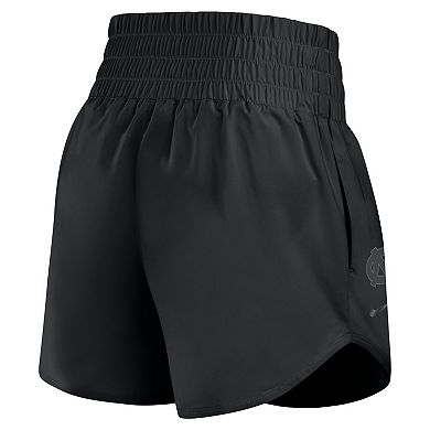 Women's Nike Black North Carolina Tar Heels Performance One High-Rise Shorts