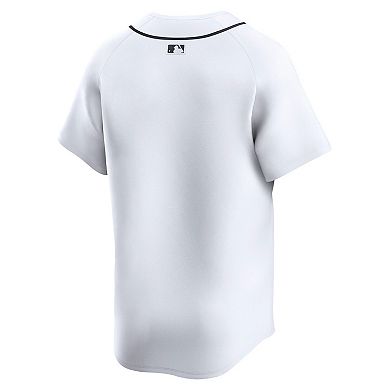 Men's Nike White Detroit Tigers Home Limited Jersey