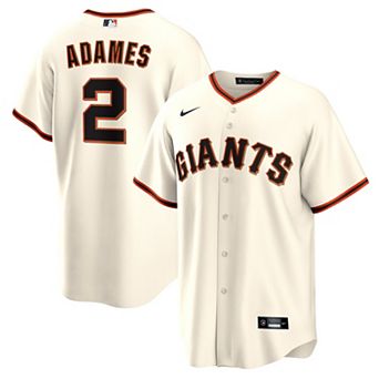Men's Nike Willy Adames 1.0 Cream San Francisco Giants Replica Jersey