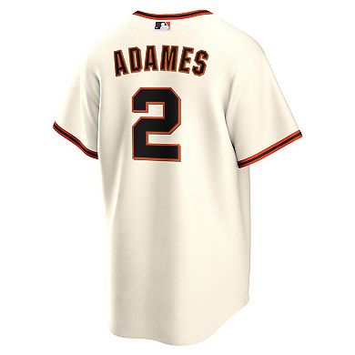 Men's Nike Willy Adames 1.0 Cream San Francisco Giants Replica Jersey
